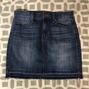 LIKE NEW jean skirt